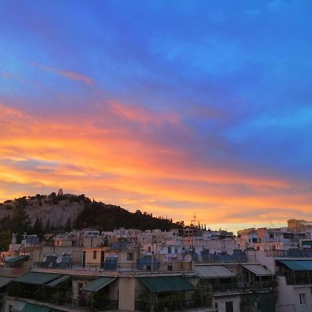 Rooftop Studio, Acropolis View! Aten Exteriör bild