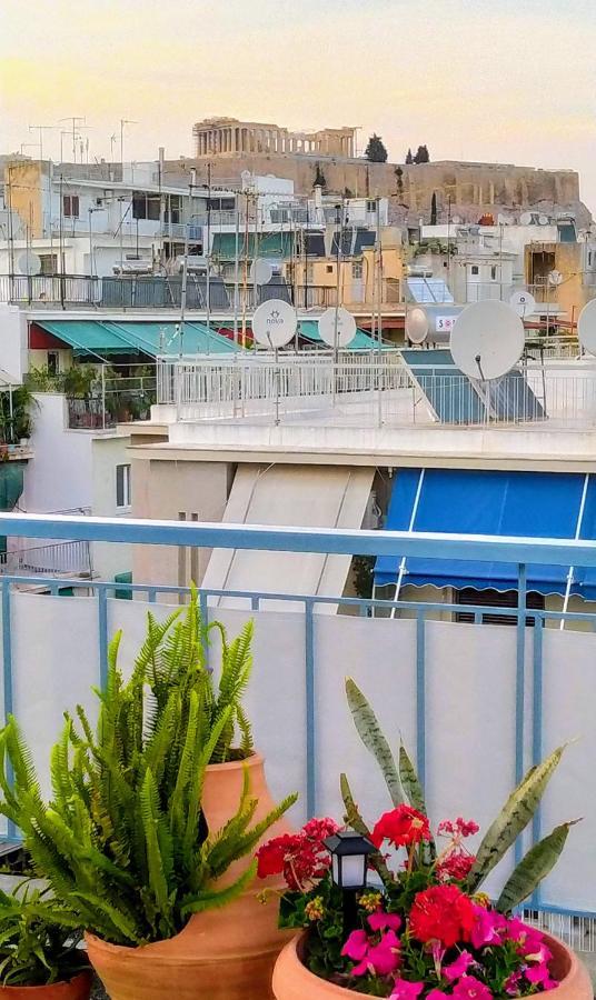 Rooftop Studio, Acropolis View! Aten Exteriör bild